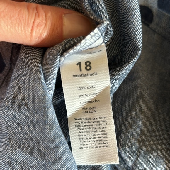 Carters Baby Girl Matching Top/ Legging Set - Size 18M - Picture 7 of 11